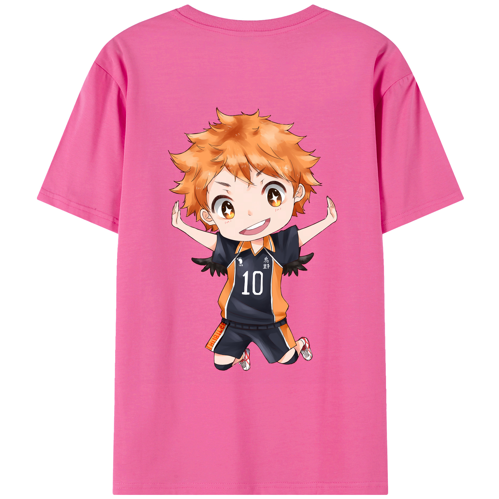 （画像用） ハイキュー!! Haikyu!! レディース半袖Tシャツ(バックプリント)